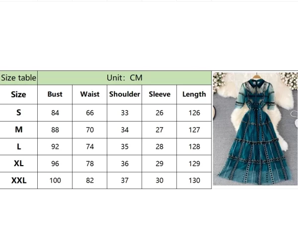 LE2140 Summer Haute Gauze Embroidered Women'S Dress Socialite Party Tulle Evening Dress Elegant Holiday Women Midi Dress - Image 6