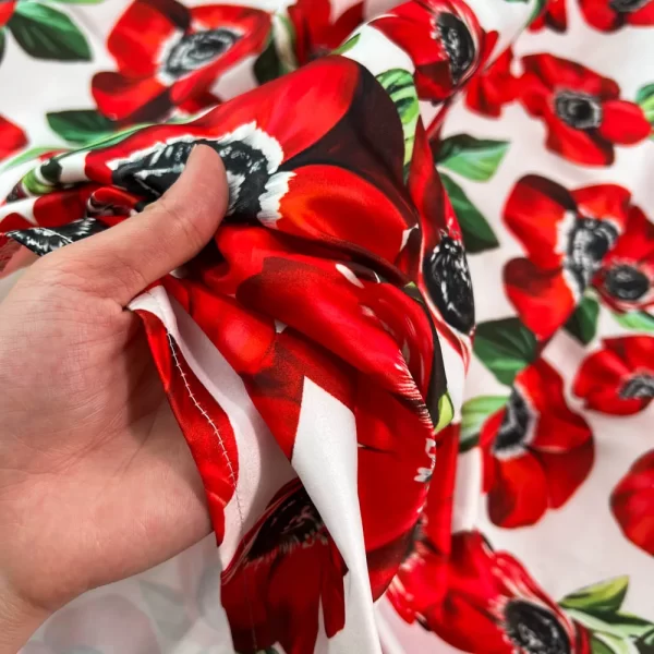 LE1449 Celebrity Senior Sense Floral Printing Undershirt Dress Female Summer New Temperament Elegant Swing Evening Dress - Image 6