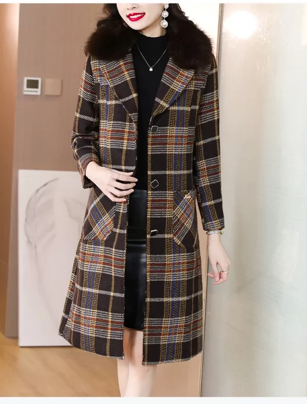 LE4545 Season New Fashion Women'S Winter Coat Cotton-Padded Coat Long Coat New in Outerwears - Image 2