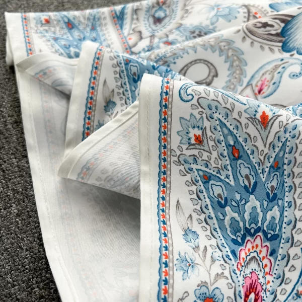 LE1908 2025 New European Long Evening Dress Retro Court Style Niche Print Shirt Dress Slim Flying Sleeve Woman Spring Clothing - Image 5