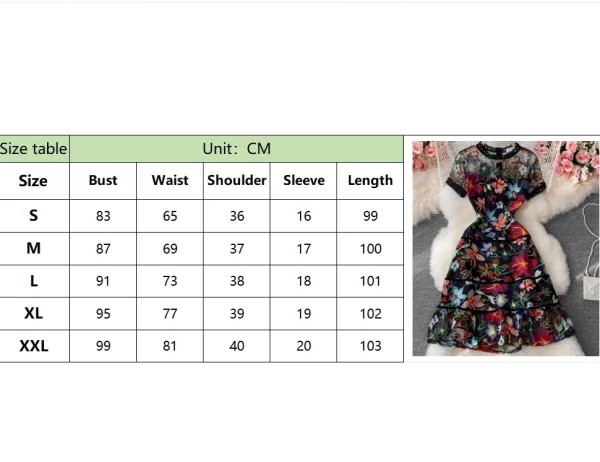 LE2141 Summer Chic Embroidery Women'S Dress Socialite Hollow-Out Pattern Ruffled Gauze Evening Dress Elegant Holiday Midi Dress - Image 6